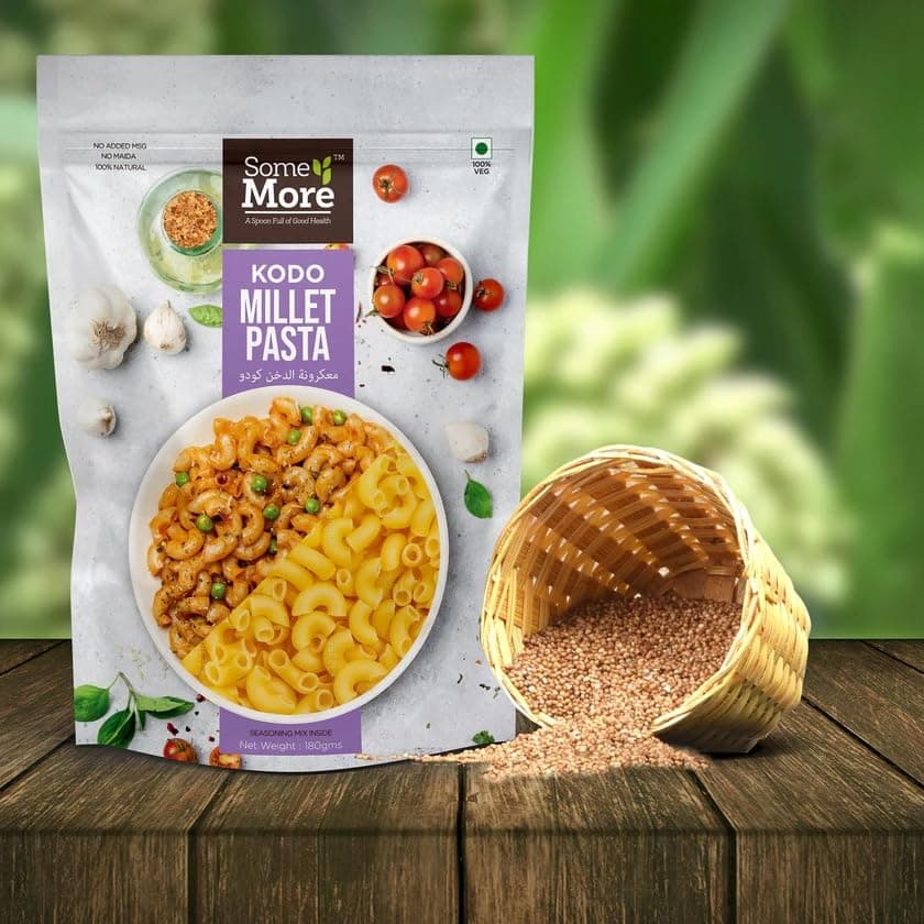 SOME MORE Kodo Millet Pasta 180g | Healthy Grain Instant Cooking Pasta | Quick Meal Option | Traditional Millet Food | Easy Cook Serve Pack | Kitchen Style Snack Box — image 6