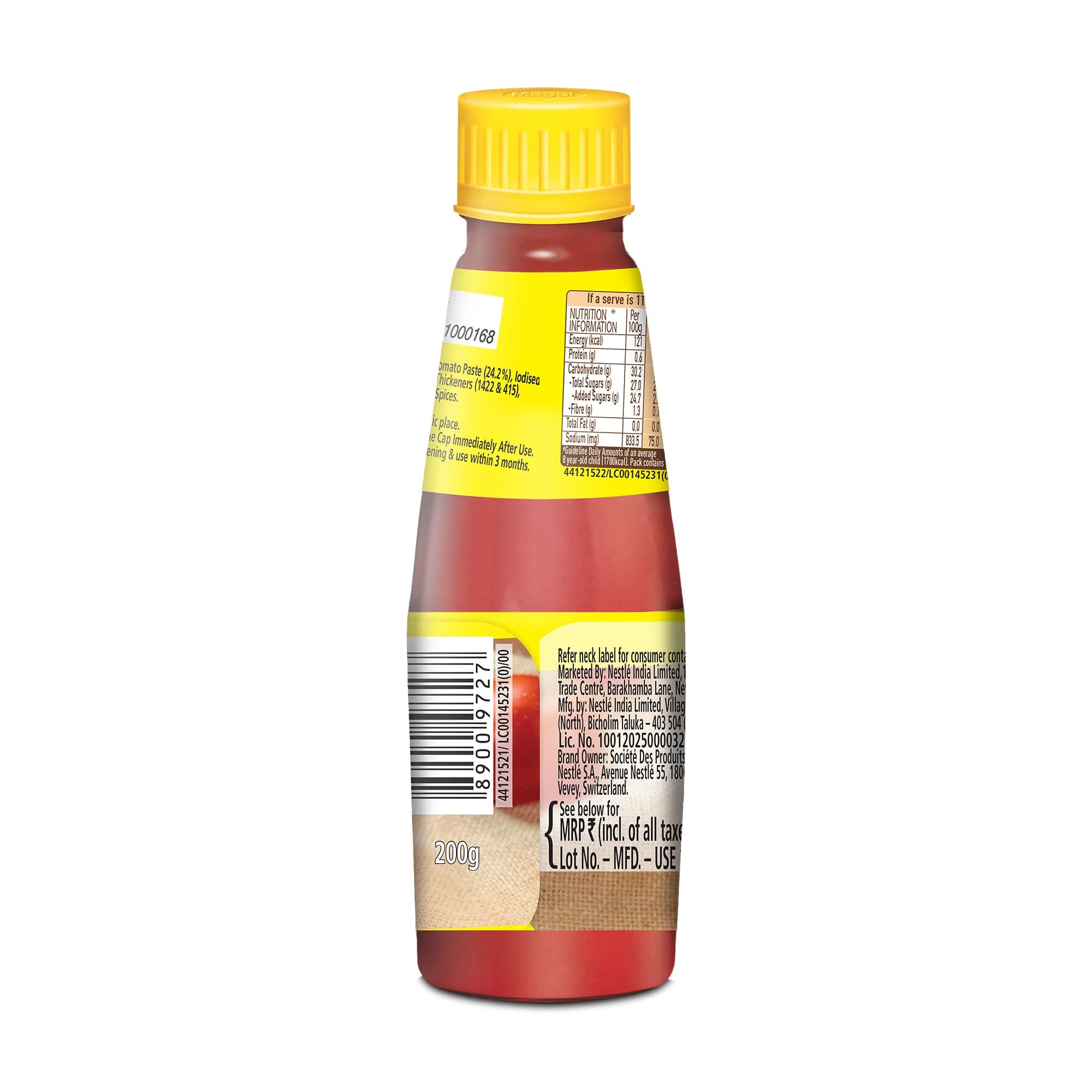 Maggi® Rich Tomato Ketchup, No Onion No Garlic, Made with Real Tomatoes, 200g — image 2