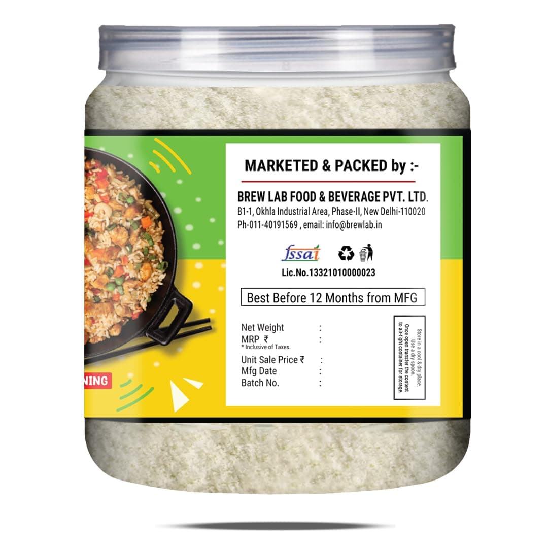 Brew Lab NO Onion No Garlic Aromat Seasoning | Ideal For Jain Food | Flavor Enhancer | (250 g) — image 3