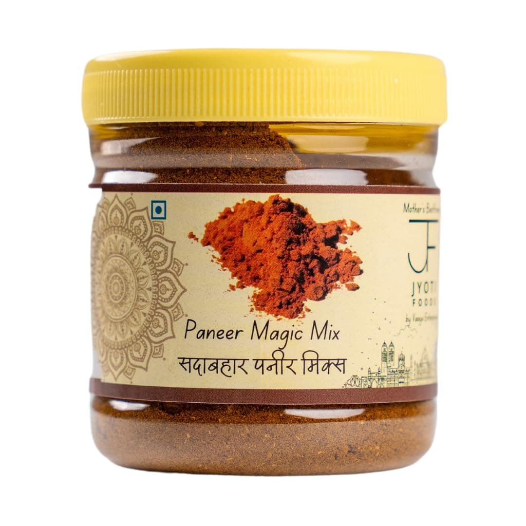 Jyoti Foods Authentic Paneer Masala Mix 100g | No Onion No Garlic | Stone Ground | Traditional Indian Spice Blend | Rich in Taste & Aroma | No Preservatives or Artificial Colors Free Spoon Inside — image 8