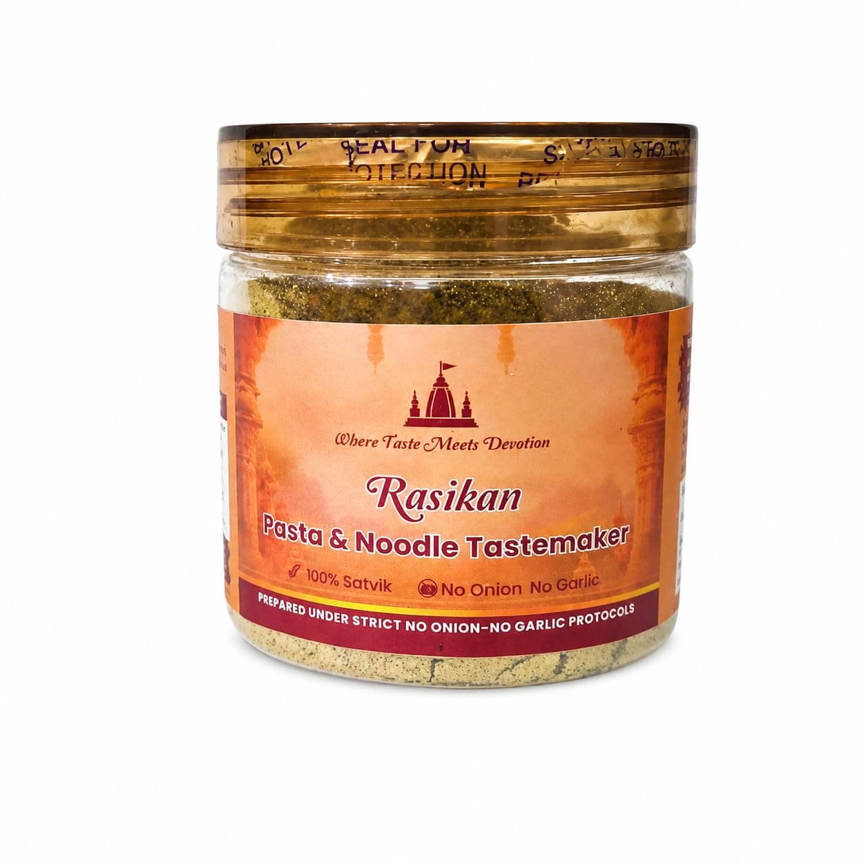 Rasikan Jain Satvik Masala Combo – Peri Peri, Kitchen King, Pasta Noodle & Paneer Tikka (320g) | No Onion No Garlic | Freshly Ground Small Batch Spices | No Added Colour or Preservatives | Perfect for Bhog, Satvik & Everyday Cooking — image 6