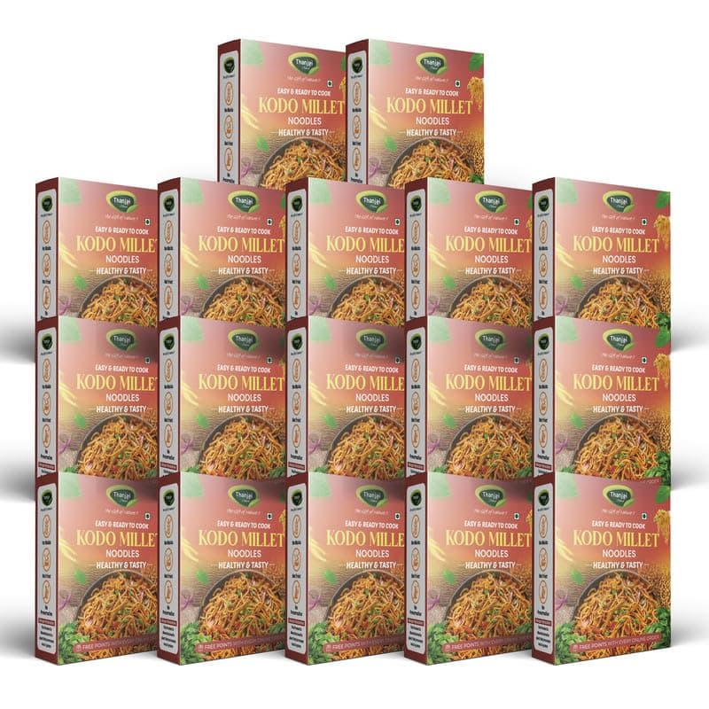Thanjai Natural Kodo Millet Noodles 180 Grams of Homemade Natural Noodles (No Preservatives, No Chemicals, No Artificial Extract) — image 6