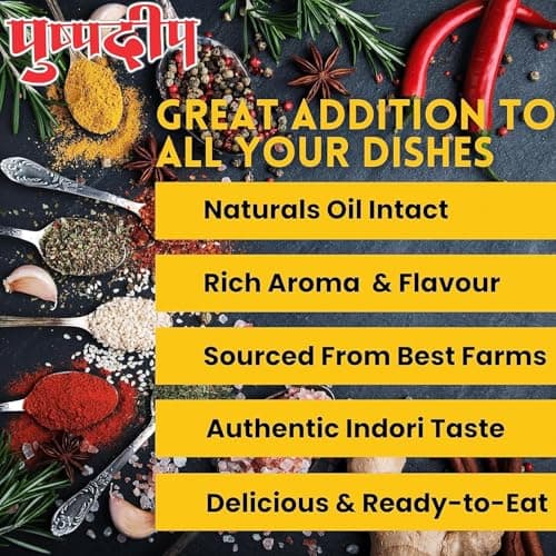 Pushpdeep Paratha Chutney Home Made 500g, 100g per Pack of 5 | Combination Of Khatta, Meetha & Tikha/Spicy Aloo Paratha Chutney Perfect with Pakoda, Bhajiya | No Preservatives, Hand Made In India — image 3