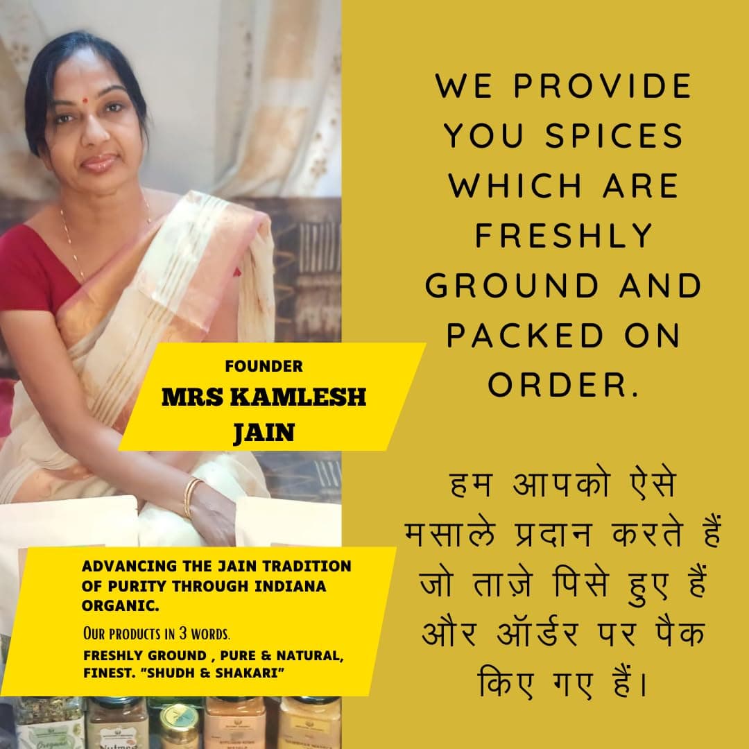 Indiana Organic - Shahi Paneer Masala Powder | with Tandoori Tadka - 150 Gram | No Onion & Garlic | Freshly Ground Packed on Order — image 5
