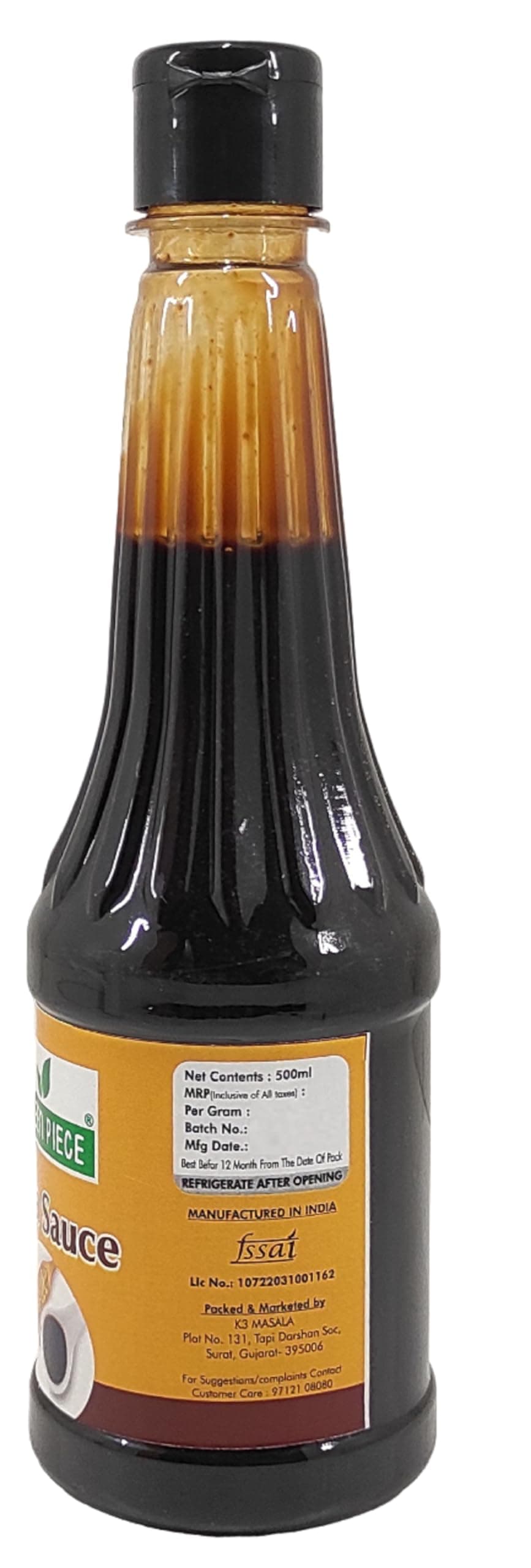 Green Piece Jain Sauce With No Onion/Garlic Soya Sauce/Catchup Sauce (500 ml) — image 2