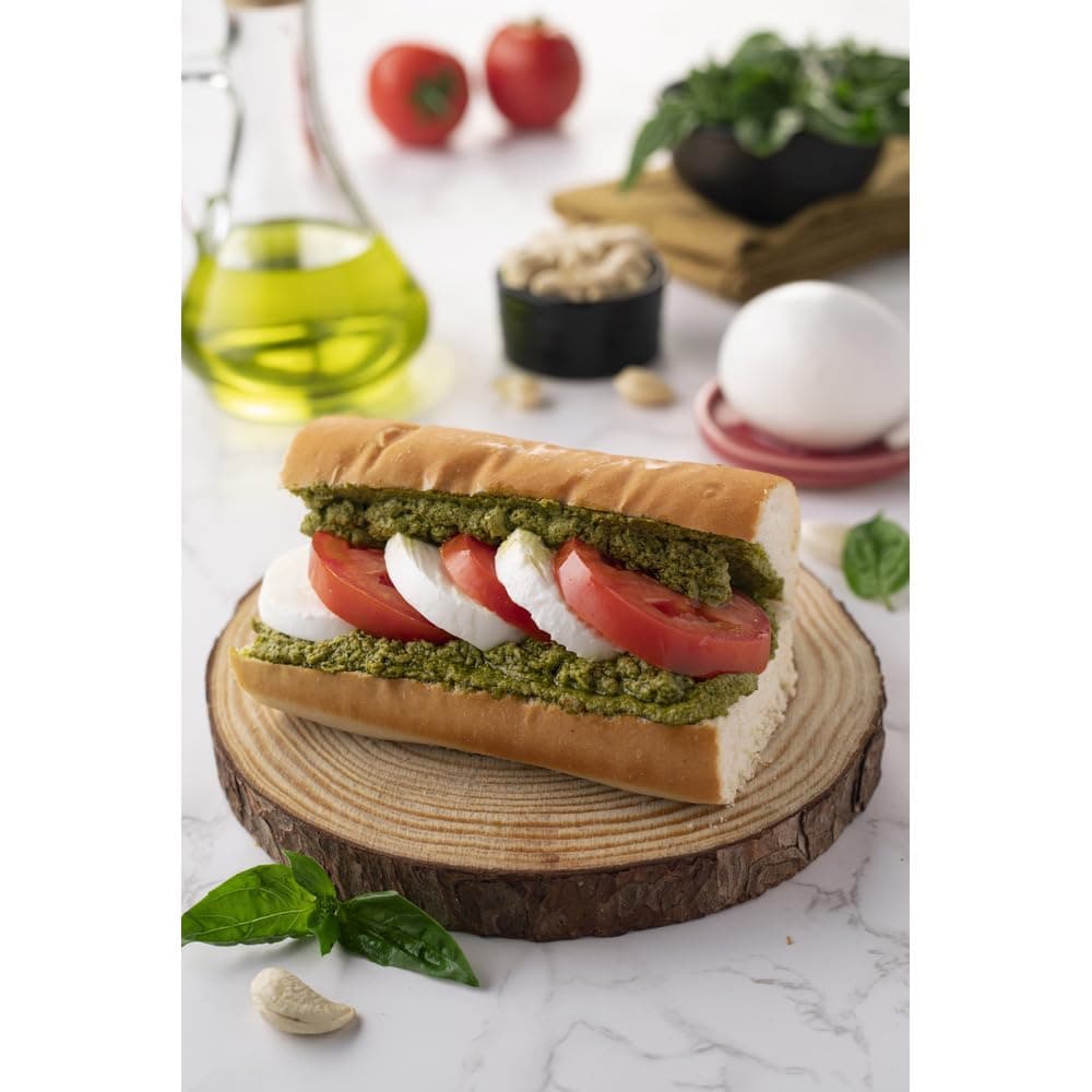 Dr. Oetker FunFoods Italian Basil Pesto, 190g | Authentic Pesto Sauce with Fresh Basil, Parmesan Cheese & Olive Oil | Perfect for Pasta, Pizza & Sandwiches — image 5