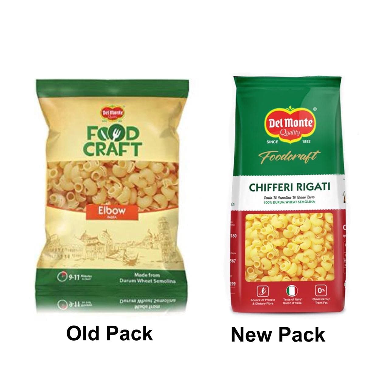 Del Monte Tomato Ketchup No Onion No Garlic Pouch, 950 g & Food Craft Elbow Pasta, 1kg — image 6