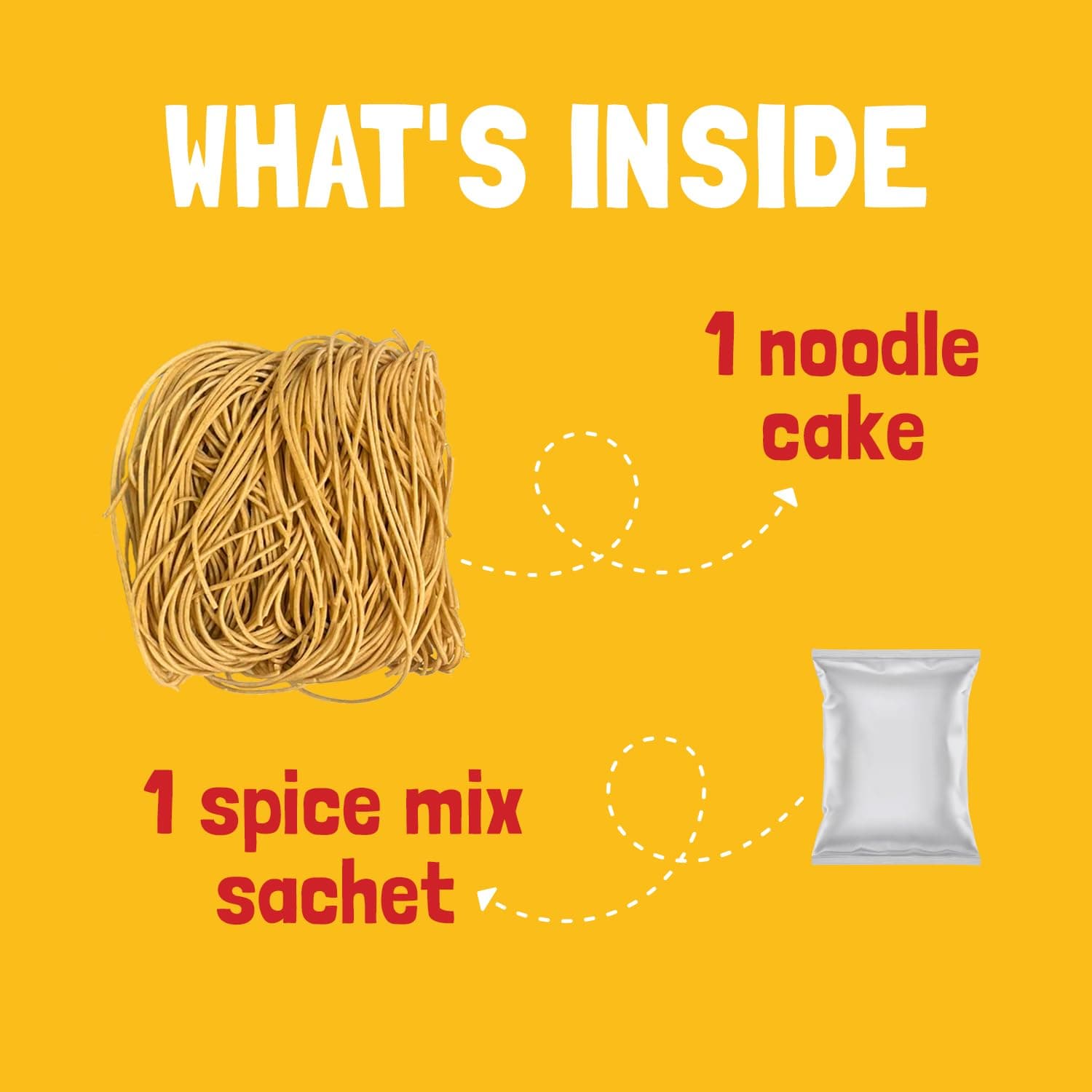 Slurrp Farm No Maida Millet Hakka Noodles | Classic Masala | Perfect for Tiffins | Mealtime Favourite | Serves 2 (96 gms) — image 5