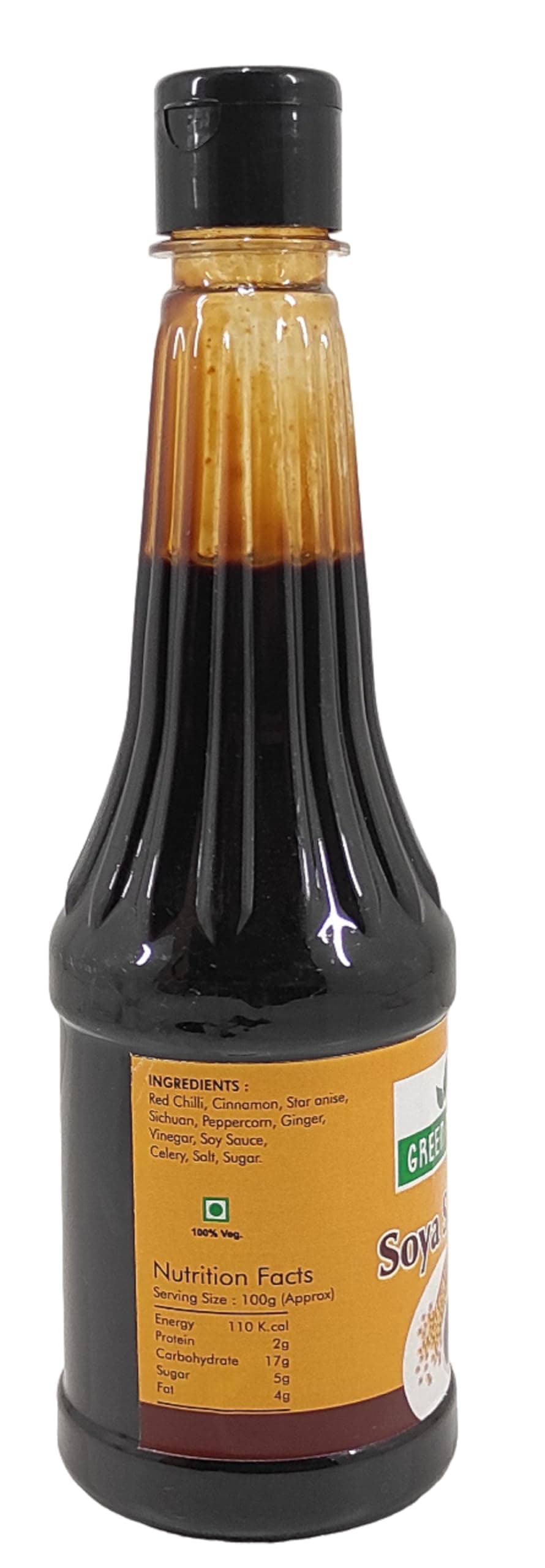 Green Piece Jain Sauce With No Onion/Garlic Soya Sauce/Catchup Sauce (500 ml) — image 3