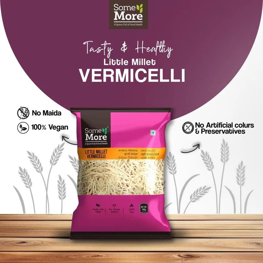 SOME MORE ﻿Little Millet Sevai 180g | Instant Millet Sevai | Traditional Grain Food | Quick Cook Pack | Healthy Millets Meal | Easy Preparation Mix | Kitchen Use Food Pack — image 2