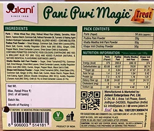 Jalani Pani Puri Magic Treat 220g Box — image 3