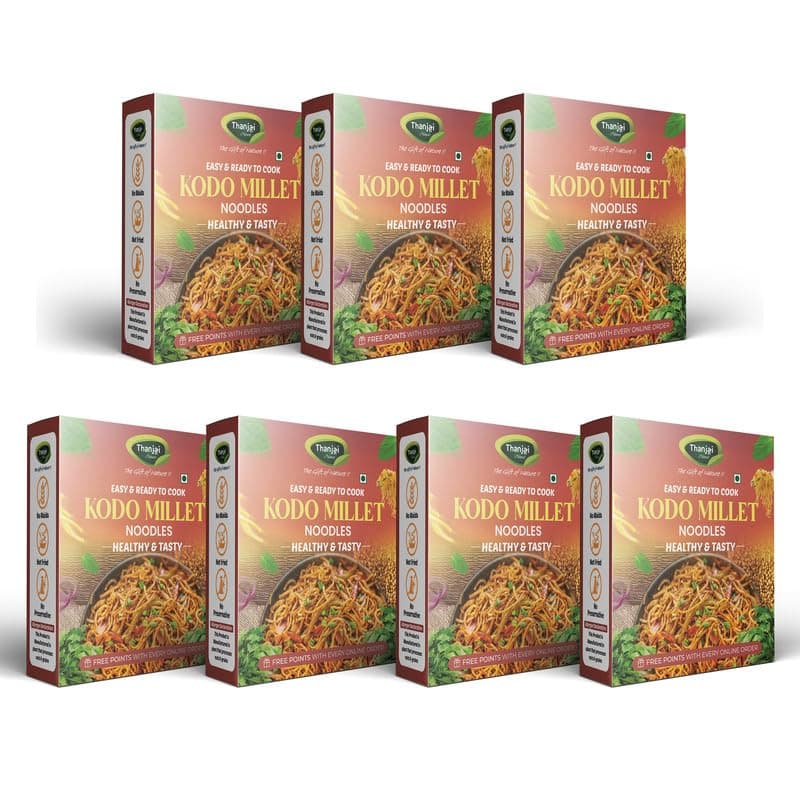 Thanjai Natural Kodo Millet Noodles 180 Grams of Homemade Natural Noodles (No Preservatives, No Chemicals, No Artificial Extract) — image 7