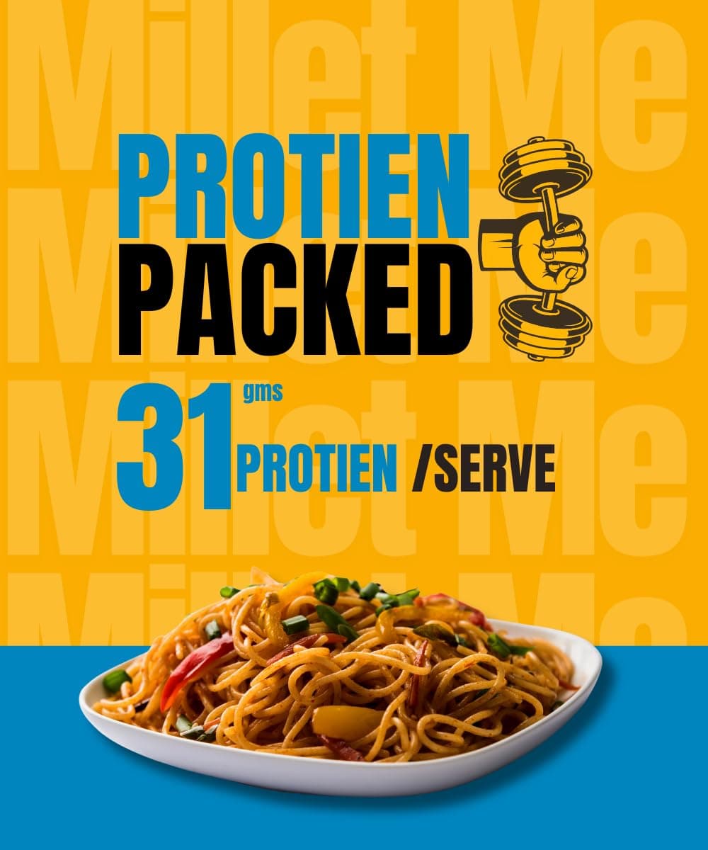 Millet Me by Kuizeens Keto Fettucine - 220G |Fresh & Flavourfull | Easy-to-Make | Protein-Rich | No MSG | No Preservatives | Perfect for Daily Routine | Ready in Minutes | Jain | No Onion & Garlic — image 5