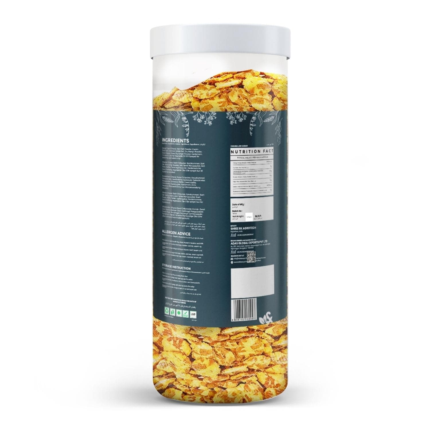 Milleto & Nutto Channa Jor Garam Snack Mix 130g | Pack of 2 | Healthy Namkeen Mix for Tea Time & Evening Snack | High Protein, Gluten Free, Crispy Roasted Chana Chur | Indian Traditional Snack for Office & Travel | — image 7