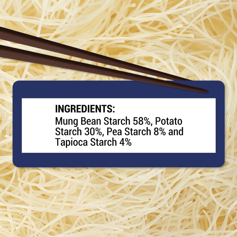 Moi Soi Thai Glass Noodles - Made with Mung Beans - 160gms — image 6