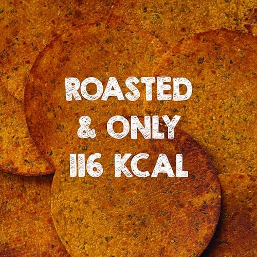 SelfCare By Suman Agarwal Sweet & Spicy Khichdi Khakhra Pack of 1 250g | Roasted-Healthy-Snacks-Crackers-Namkeen-Grocery | Crispy & Chatpata - Tae time - Eat with Dip | Jain & Travel Friendly — image 8