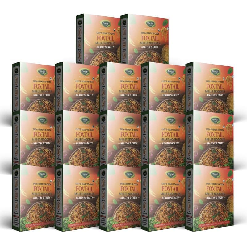 Thanjai Natural Foxtail Millet Noodles 180 Grams X 6 (1080 Grams) of Homemade Natural Millet Noodles(No Preservatives, No Chemicals, No Artificial Extract) — image 3