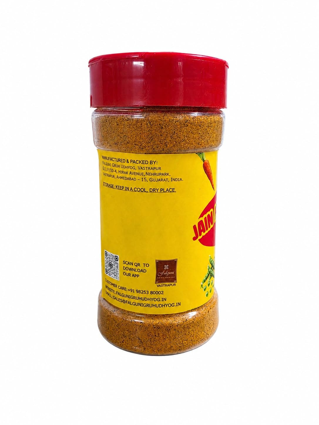 Falguni Gruh Udhyog (FGU) Jain Maggie Masala 100G | No Onion No Garlic Seasoning Blend | Tangy & Spicy Taste for Noodles, Pasta & Snacks | Indian Style Masala for Street Food Recipes — image 4