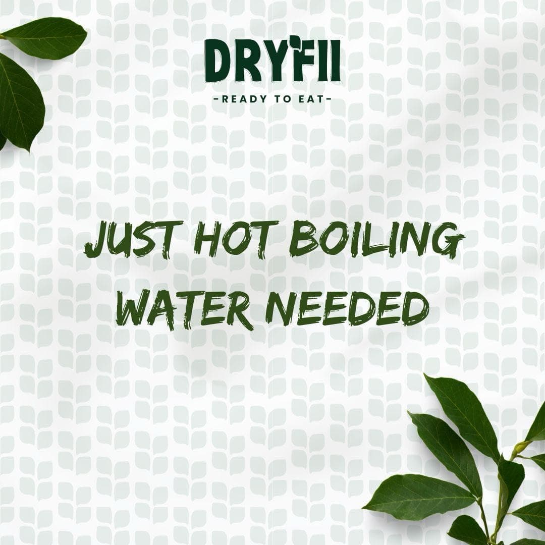 DRYFII Ready-to-Eat Jain Delights – Instant Dal Tadka & Palak Paneer | Freeze Dried | Pure, Natural & Homelike — image 7