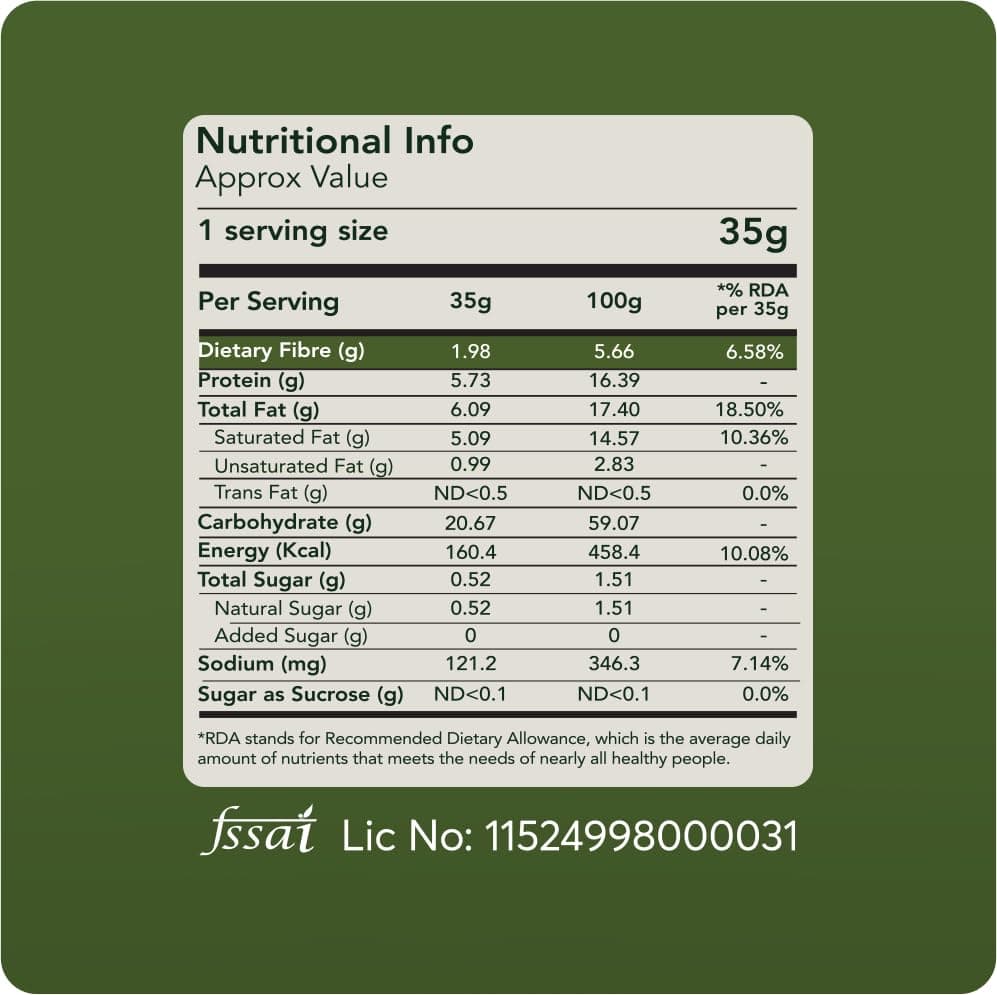 Svasthyaa High Fibre Millet Mix | Roasted Chivda Namkeen with Jowar, Chana Jor, Moong Jor & Corn Flakes | Healthy Ready to Eat, Sugar Free, Gluten Free, Diabetic Friendly Jain Snack | Protein Rich 220g - Pack of 1 — image 6