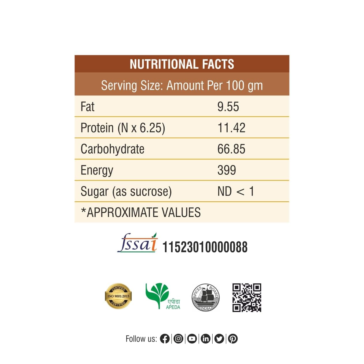 Bhoj Masale Royal Garam Masala | Powder | Spices 200GM | Exotic Blend of Ingredients for Daily cooking | Aromatic Garam Masala| Rich in Flavor | Naturally Processed and No Preservatives. No onion and no garlic added (Jain Masala) — image 2