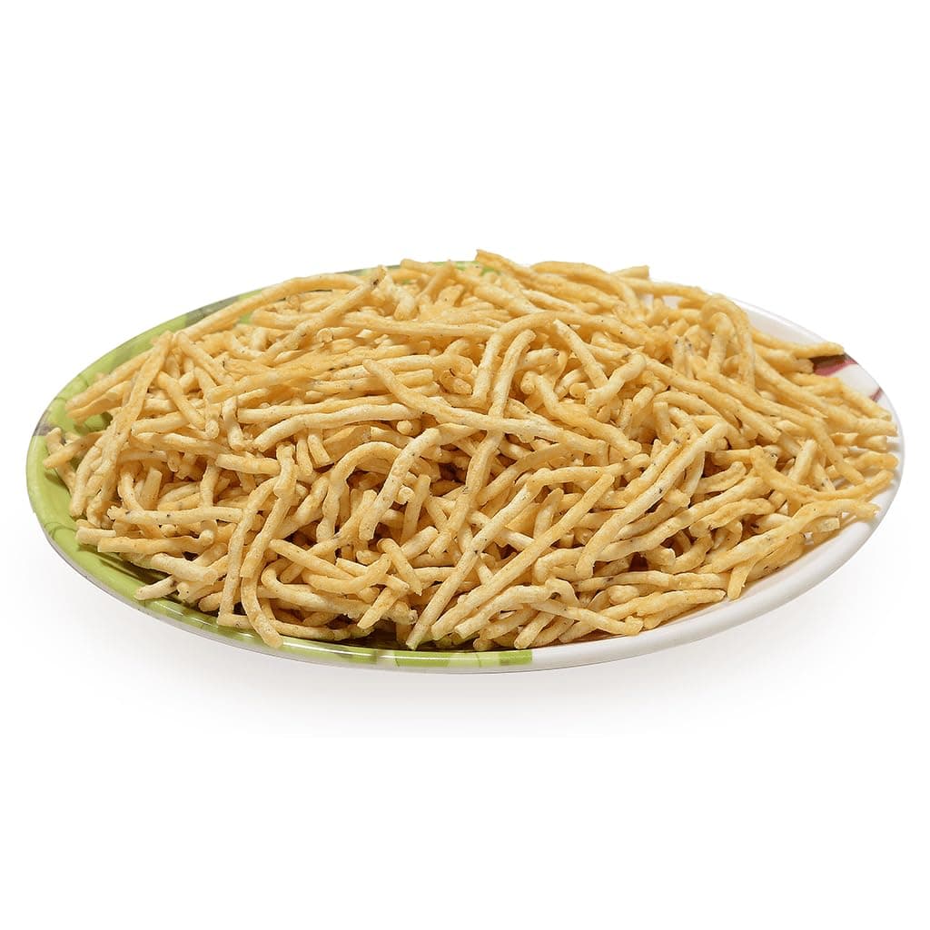 JAIN Bikaneri Bhujia No.3, Soft Barik Bhujia Sev with Spicy Flavor, Size - 500g, Handmade, No Palm Oil — image 3