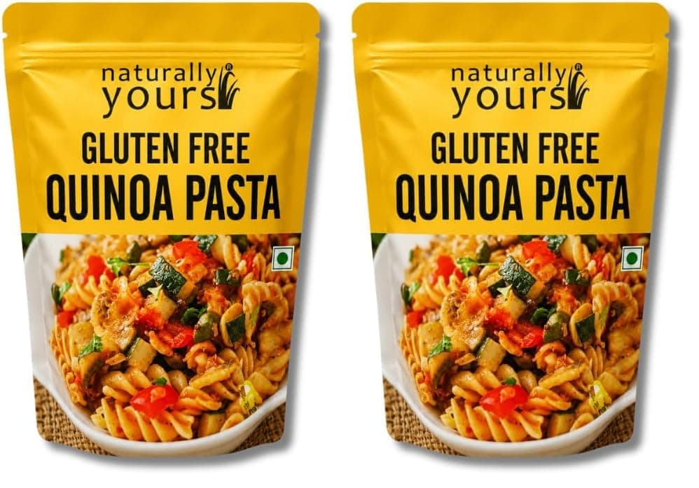 Naturally Yours Gluten Free Quinoa Pasta | 40% Quinoa | No Maida, No Onion No Garlic, Jain Friendly, Vegan, Preservative Free | High Protein & Antioxidants | Non-Sticky | 200g Pack of 9 — image 3