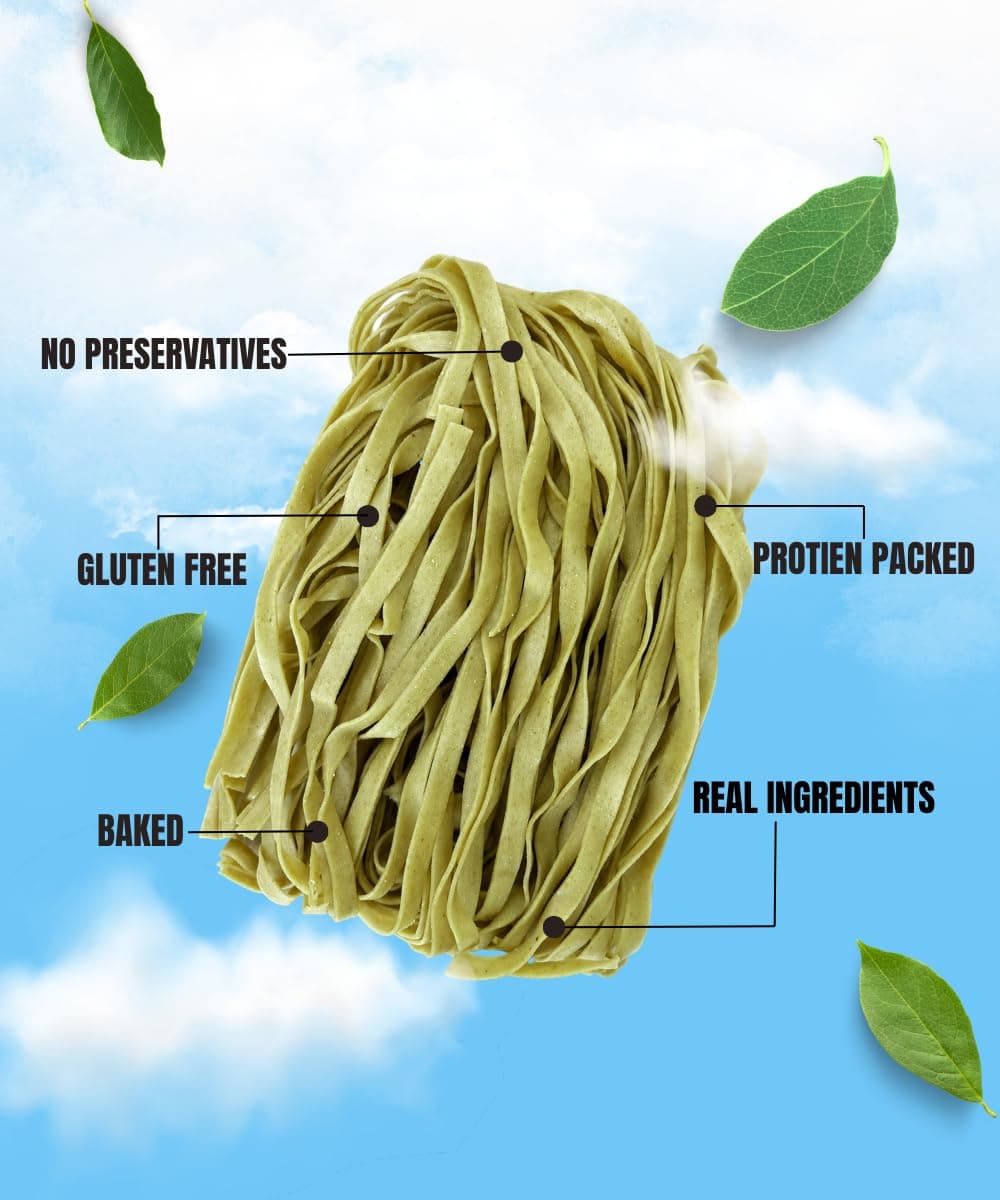 Millet Me by Kuizeens SOYA Spinach Fettucine - 220G (Pack of 1) |Protein-Rich | Easy-to-Make | Fresh & Flavourfull | No MSG |No Preservatives|Vegan & Wholesome|Ready in Minutes | Jain | No Onion & Garlic — image 8