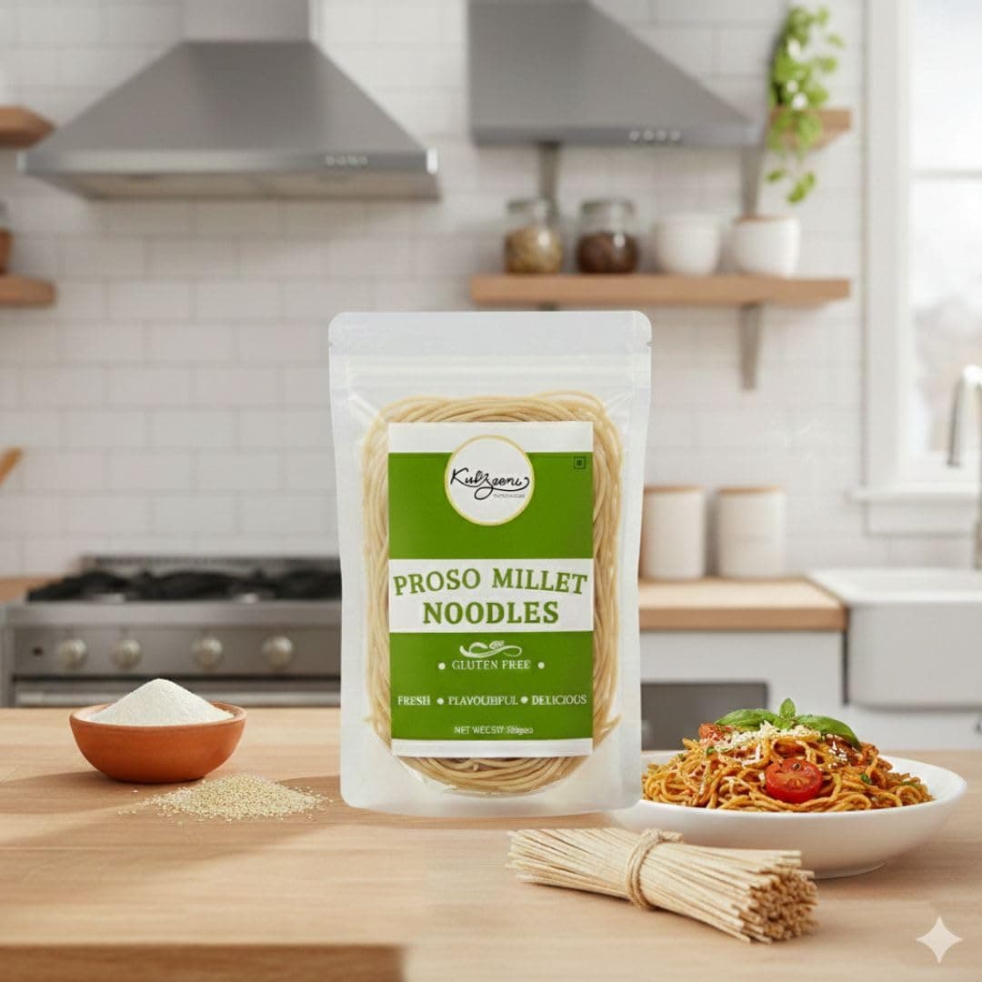 Millet Me by Kuizeens Gluten-Free Proso Noodles - 110g (Pack of 1) | Protein & Fiber-Rich | Easy-to-Make | Rich in Nutrients | No MSG | No Preservatives | Low Glycemic | Vegan & Wholesome | Easy to Digest Healthy Noodles | Jain | No Onion & Garlic | Ready in Minutes — image 6