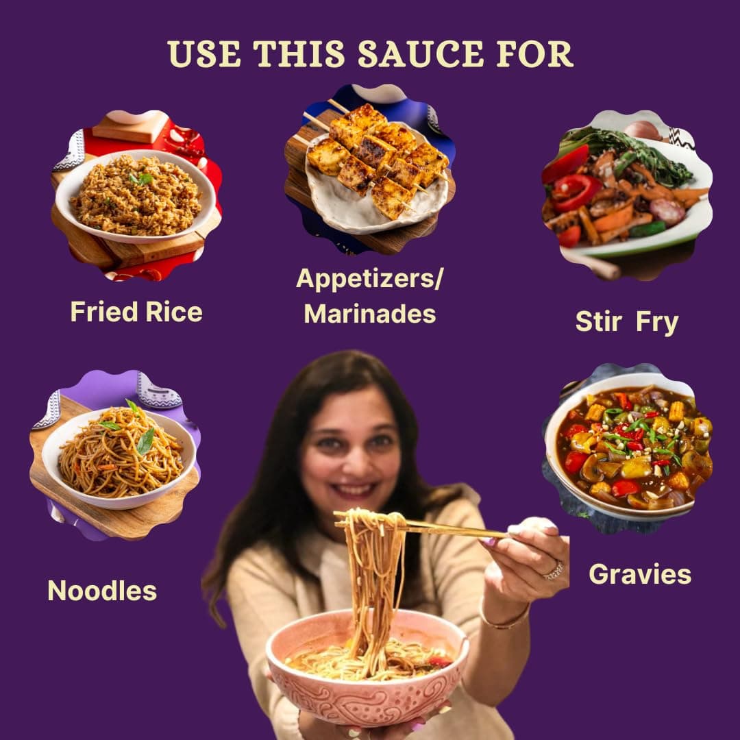 Wholespoon Jain Korean Sauce (180gm) | All Natural, Preservatives Free & Plant Based | Make Restaurant Style Jain Asian Meals with Korean Sauce — image 2