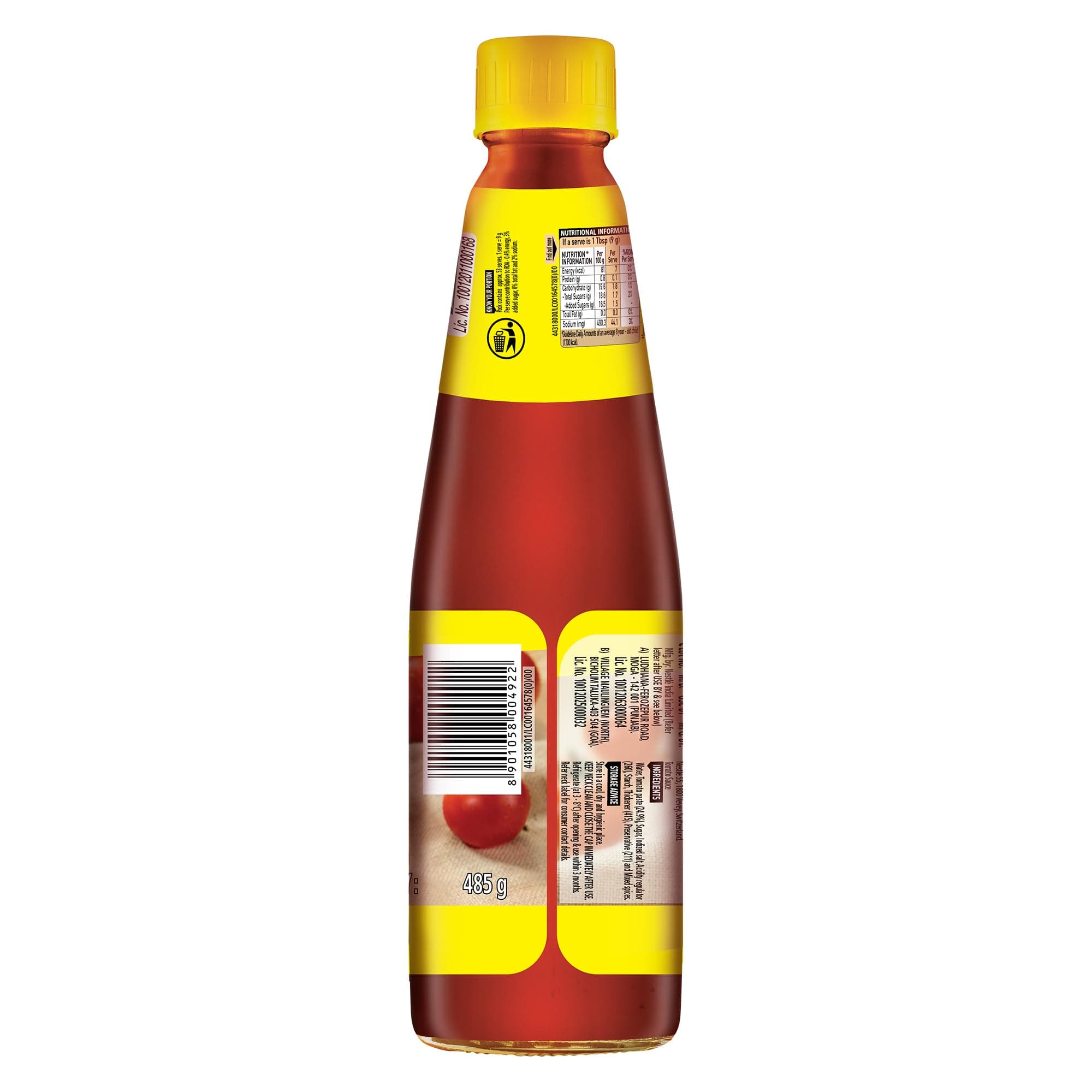 MAGGI Rich Tomato Sauce, No Onion No Garlic, 485g — image 4