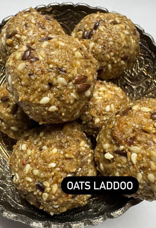 Rasoi Tales Mix Laddoo Box 500g | Multigrain Wheat, Ragi, Oats & Dry Fruit Laddoos | Healthy Homemade Sweets | Traditional Energy Bites Combo | Sampler Gift Box — image 5