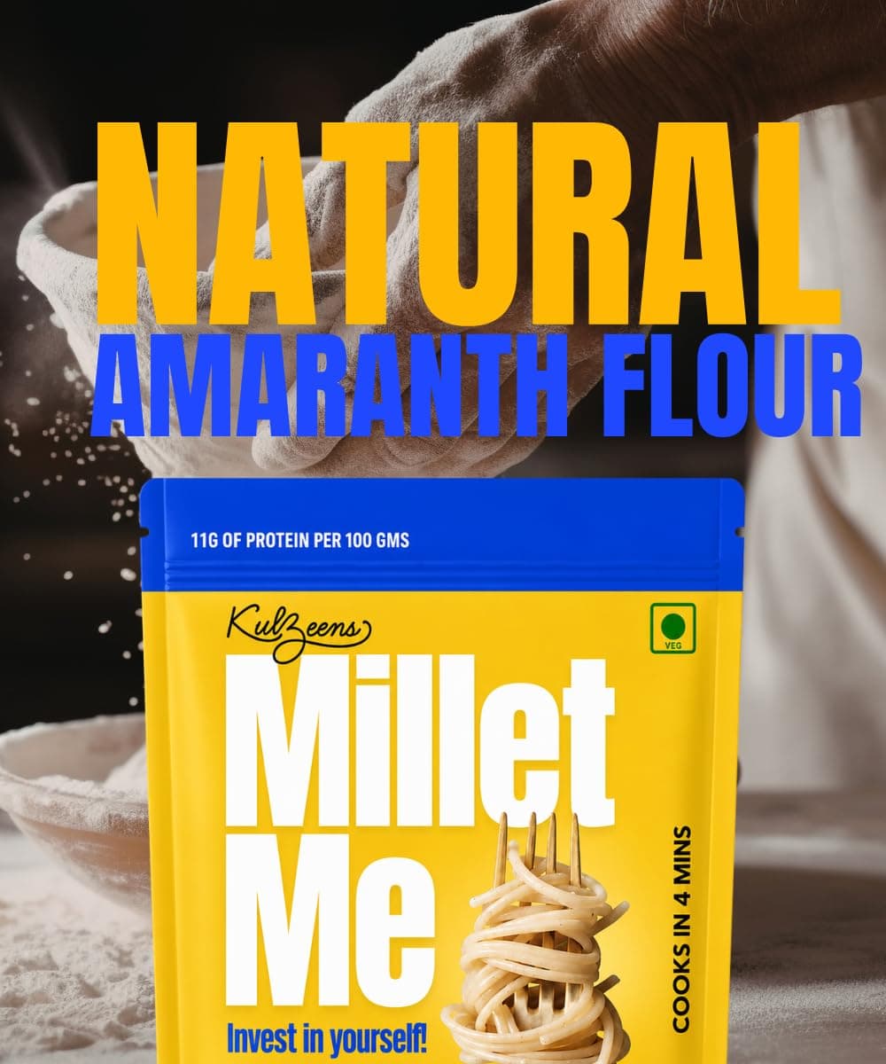 Millet Me by Kuizeens Amaranth Noodles - 220G (Pack of 2) | High-Protein | Gluten-Free Delight | Easy-to-Make | Made with Natural Amaranth Grain |Perfect for Weight Management | Jain | No Onion & Garlic — image 8