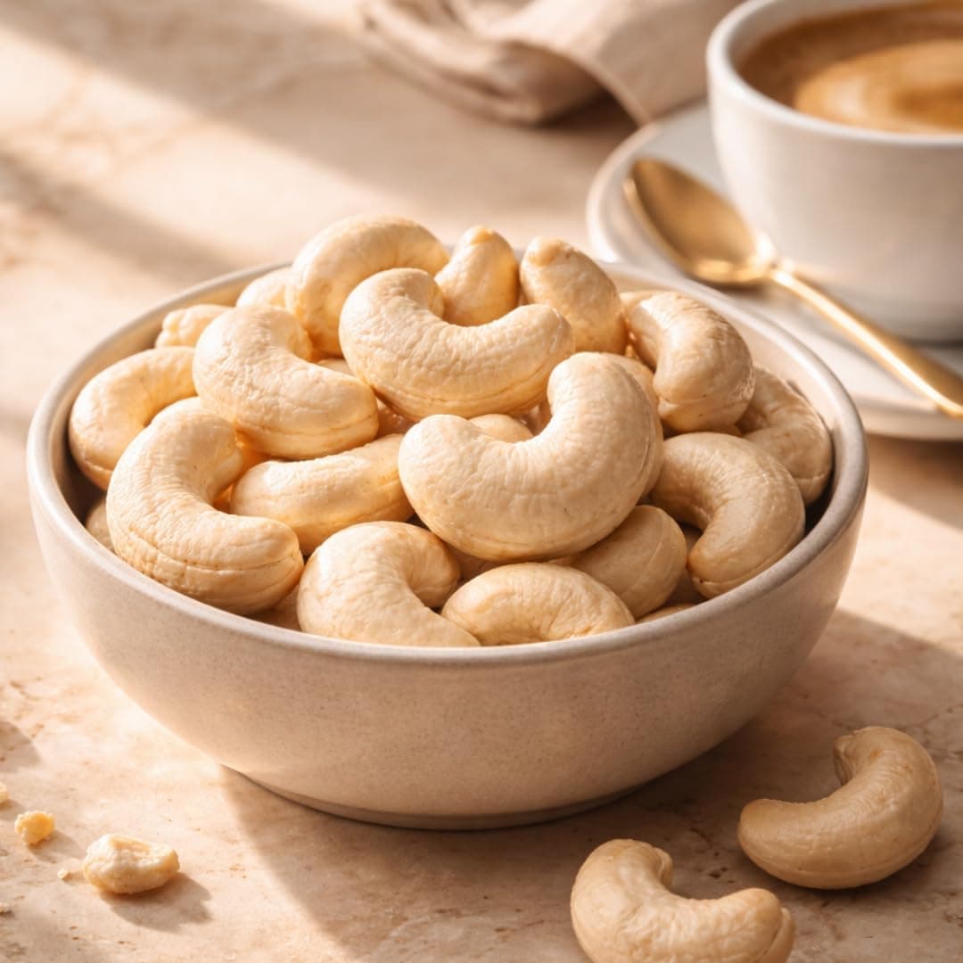 Elite Bites Premium Cashew Nuts (Kaju) | W320 Grade | Crunchy & Fresh | Healthy Snack | Rich in Protein | 200g / 500g (200g) — image 4