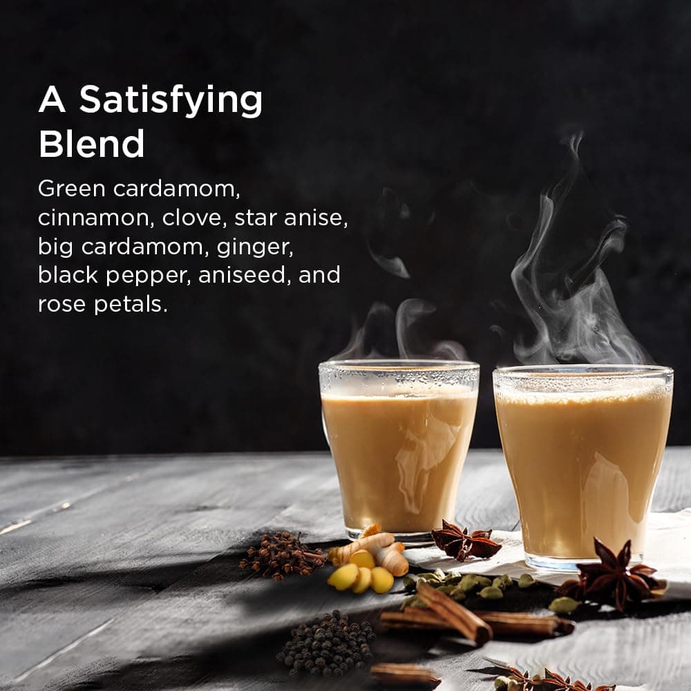 Orika Indian Tea Spice Mix 60g | Aromatic Chai Masala Powder | Rich Blend of Ginger, Cardamom, Black Pepper & Cloves for Authentic Indian Milk Tea — image 6
