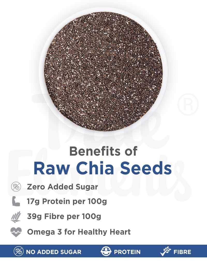 Shri Jain Grocery Chia Seeds Premium Raw Chia Seeds for Eating, Healthy Snack, Diet Food (250) — image 3