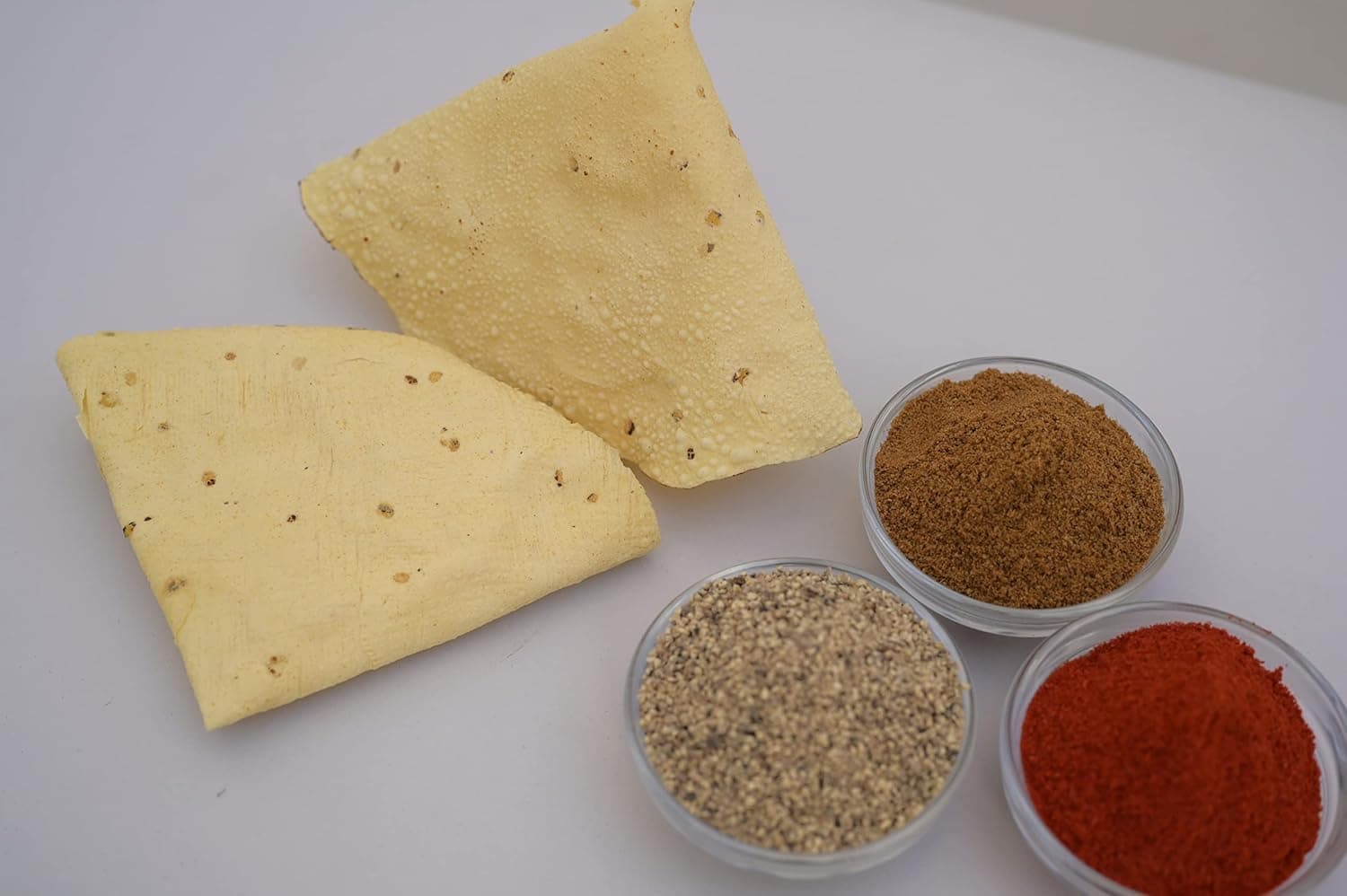 JBBB TAX Moong Papad 400g (Pack of 1) | Rajasthani Bikaneri Style Paapad | Lentil Wafer for Roasting Frying Microwave | Crispy Indian Snack | Side Dish for Dal Chawal Roti Sabzi Khichdi Pulao Meals — image 3