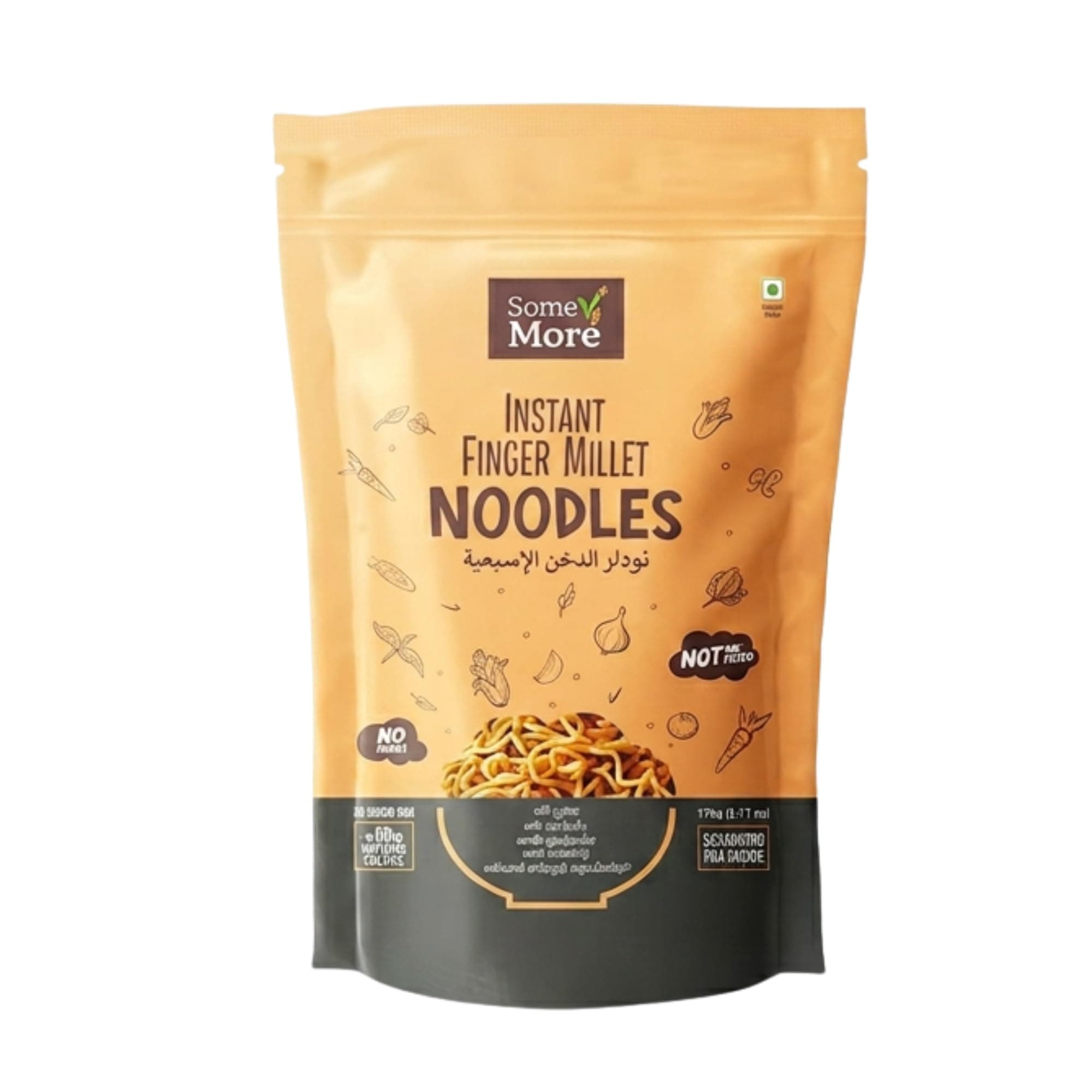 SOME MORE Red Rice Pasta 180g | Healthy Grain Instant Cooking Pasta | Quick Meal Option | Traditional Millet Food | Easy Cook Serve Pack | Kitchen Style Snack Box
