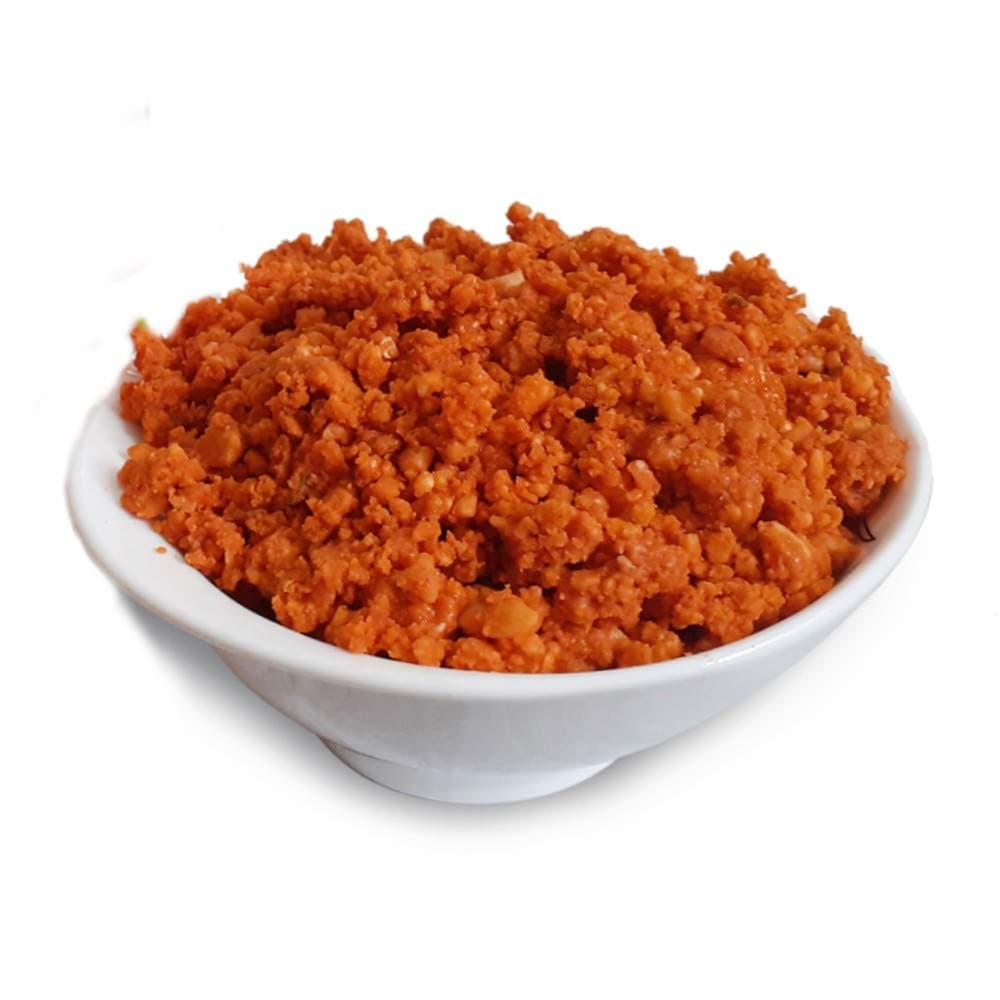 Shubhashree Jain Peanut Chutney (Without Garlic) 350g (Single Pack) | Authentic Solapur Hand Pounded Shenga Chutney — image 2