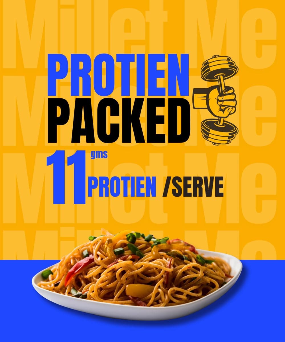 Millet Me by Kuizeens Amaranth Noodles - 220G (Pack of 2) | High-Protein | Gluten-Free Delight | Easy-to-Make | Made with Natural Amaranth Grain |Perfect for Weight Management | Jain | No Onion & Garlic — image 6