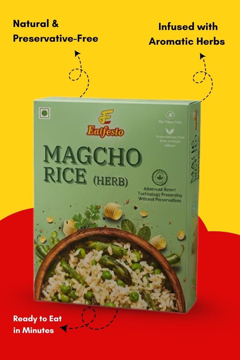 Eatfesto Almond Broccoli Soup | Healthy Instant Soup Mix | No Onion No Garlic | Jain Friendly | Ready in 1 Minute | High Nutrition & Vitamins | MAGCHO RICE (HERB) - Ready-to-Eat Flavourful Herb Pack Of 3 + 1 — image 4