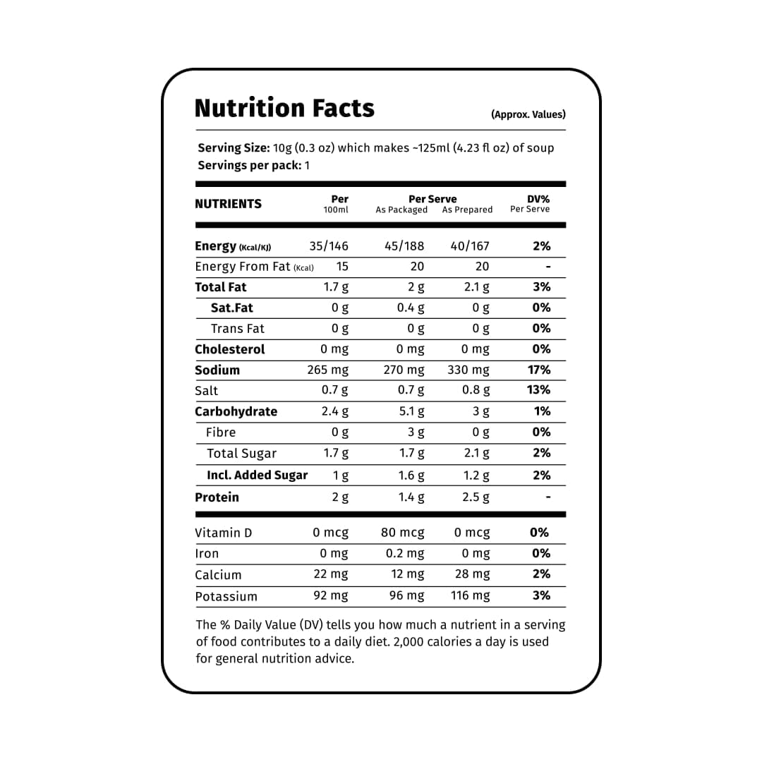 Simplify Foods Cashew & Moringa Instant Soup | Pack of 2 Single-Serve Sachets (Each Makes ~125 ml) | Made with 52% Real Moringa Pulp | Just Add Hot Water | Travel-Friendly | Clean Label | 0% Additives or Preservatives — image 8