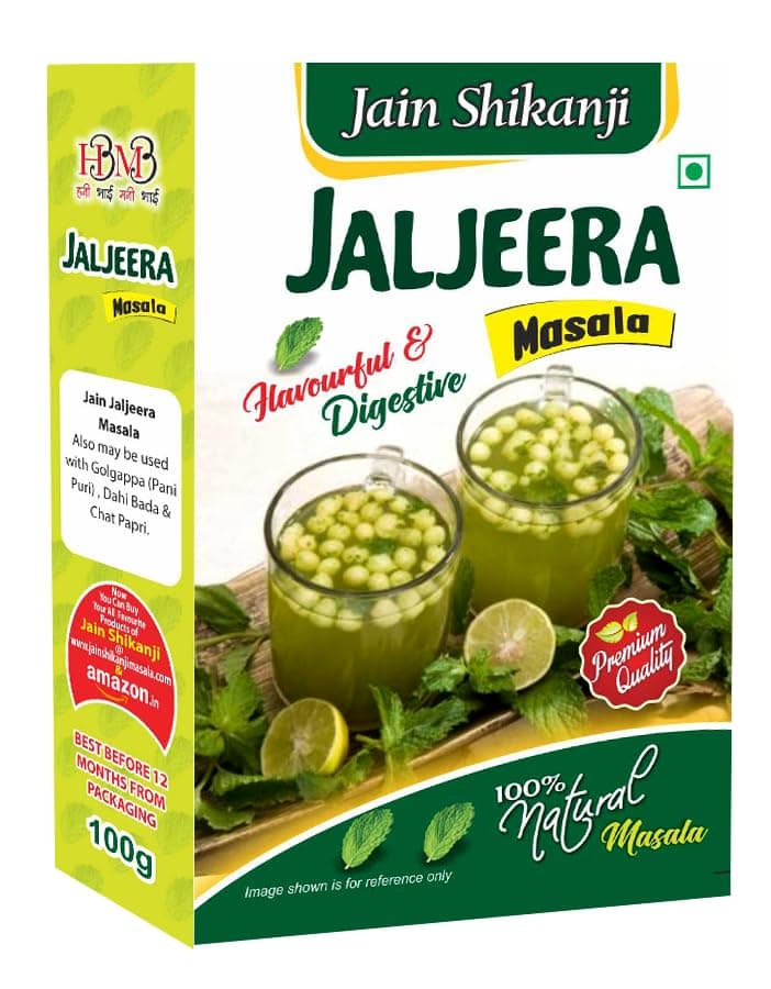 HBMB Combo Pack Instant Jain Shikanji and Jaljeera Masala 100g — image 3