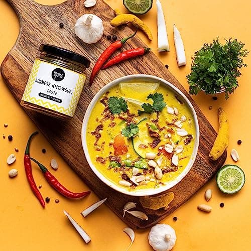 Wholespoon Jain Khowsuey Paste (180gm) | All natural, Preservatives Free, Plant based | Make Restaurant Style Jain Khow Suey in 10 mins — image 2