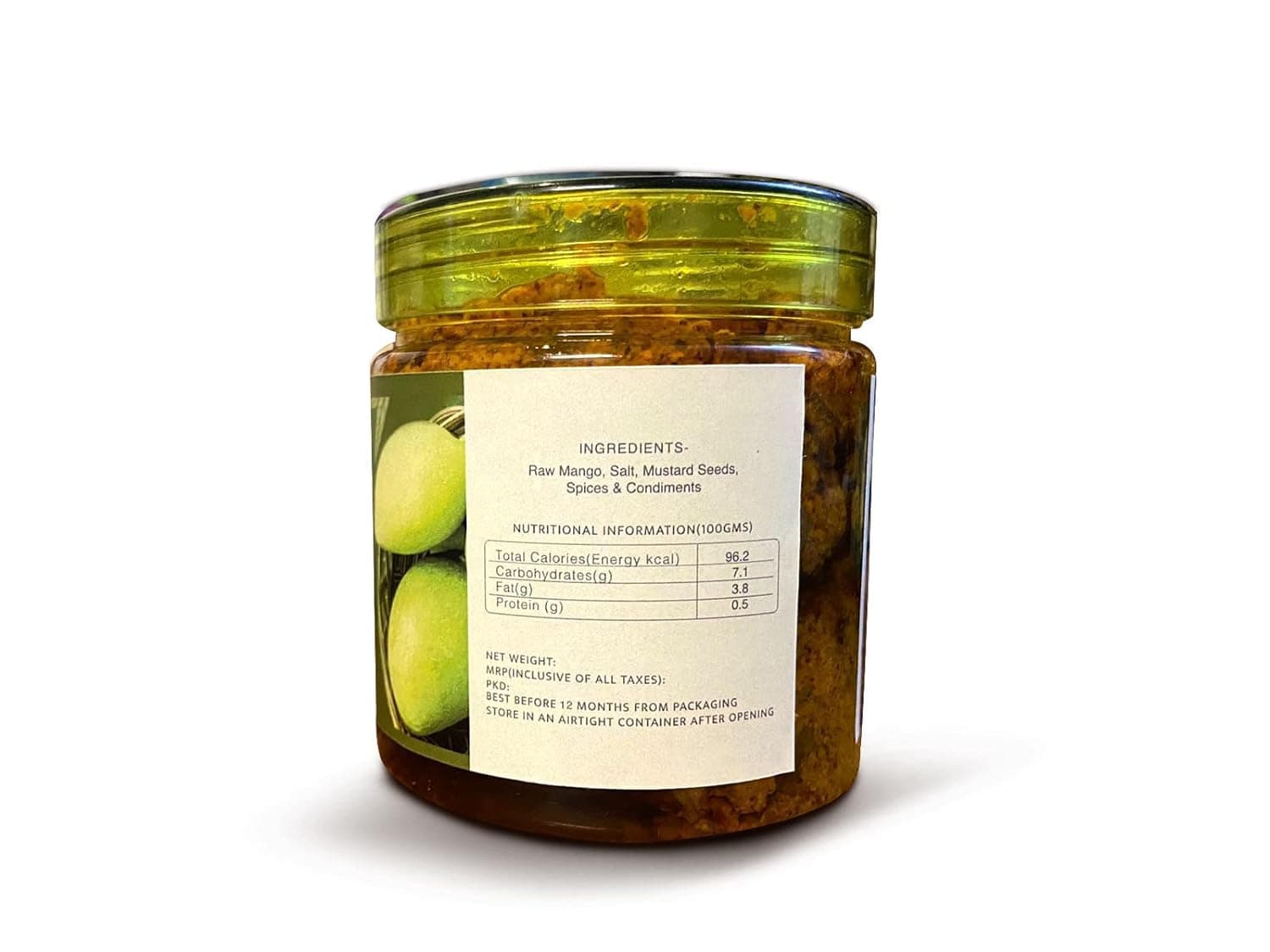 KVD Collection Mango in Mustard Sauce - 400G | Aam Kasundi Traditional Home-made Bengali Recipe | No Artificial Colours, Flavours and Preservatives — image 2