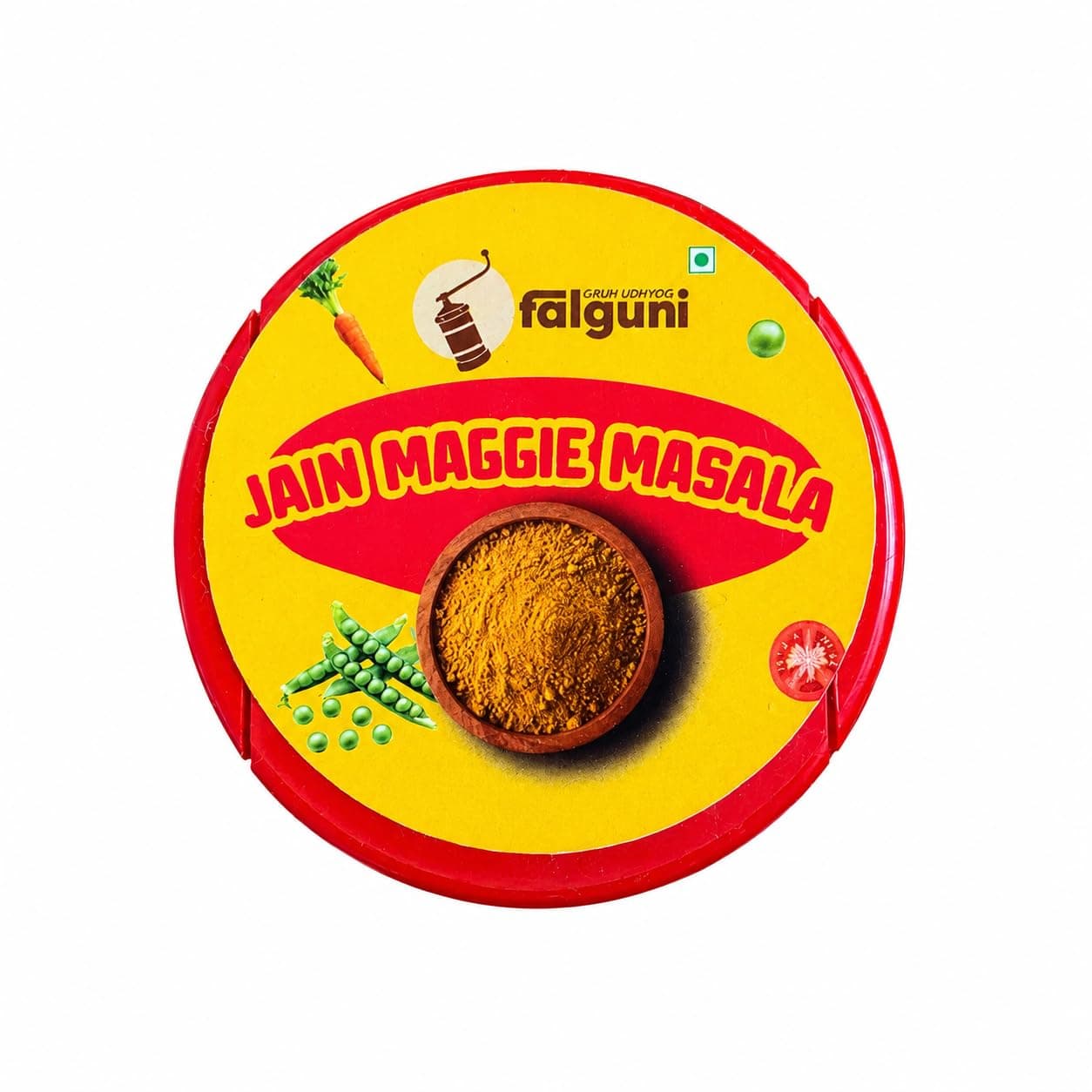 Falguni Gruh Udhyog (FGU) Jain Maggie Masala 100G | No Onion No Garlic Seasoning Blend | Tangy & Spicy Taste for Noodles, Pasta & Snacks | Indian Style Masala for Street Food Recipes — image 5
