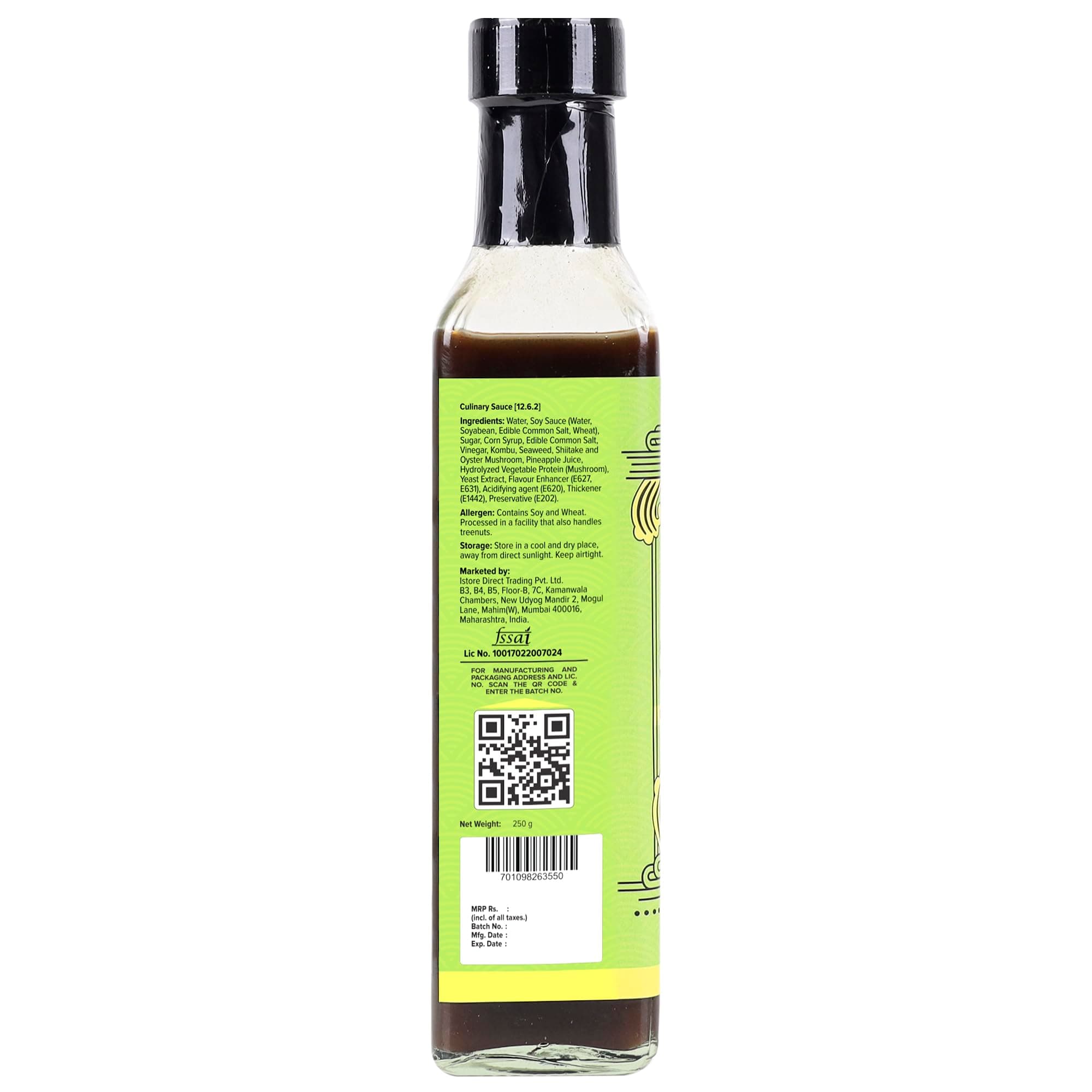 Urban Platter FYSH Sauce 250ml [ Plant Based, Rich Umami Flavour, Asian Condiment] — image 2