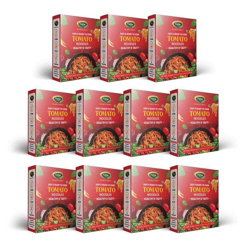 Thanjai Natural Tomato Noodles 180 Grams of Homemade Natural Noodles (No Maida Hakka Noodles, Not Fried, No MSG, Classic and Mild Millet Noodles No Maida Hakka Noodles, Not Fried, No MSG, Classic Millet and Mild Millet Noodles No Preservatives, No Chemicals, No Artificial Extract) — image 6
