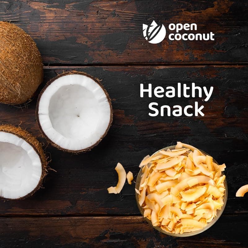 OPEN COCONUT Potato Flavor Baked Chips (90 gm) & Coconut Honey Bee-Free Honey from Coconut Nectar (250 gm) | Vegan, Jain Friendly, No Added Sugar | Healthy, Tasty & Crispy Snacks — image 6