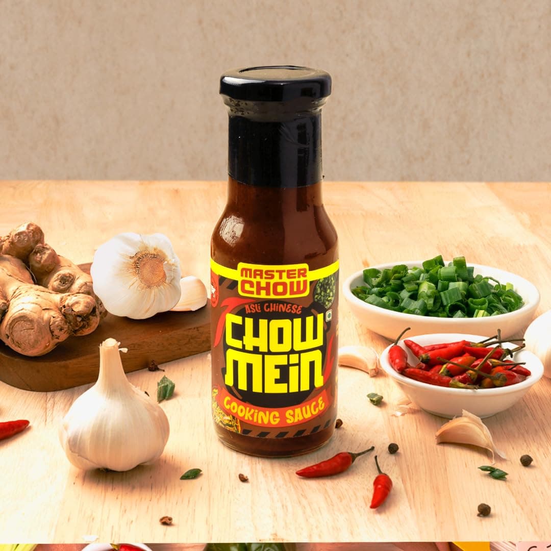 MasterChow Indo-Chinese Chowmein Sauce - Noodle Cooking Sauce | 220gms — image 4
